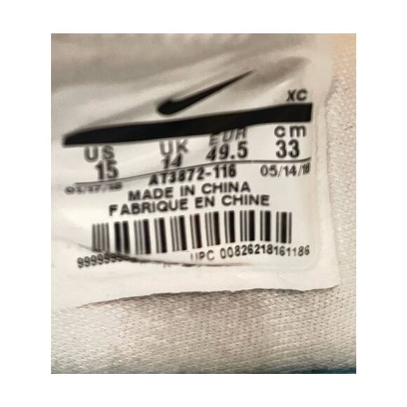 Nike Zoom LeBron James Soldier Xii, Basketball Sneakers, Size 15, AT3872 - Picture 9 of 9